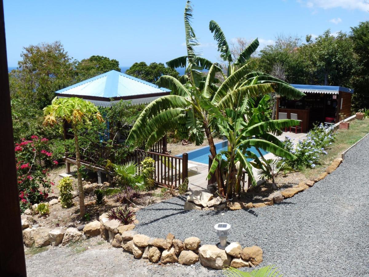 Bungalow La Tortue Bleue Bouillante Esterno foto
