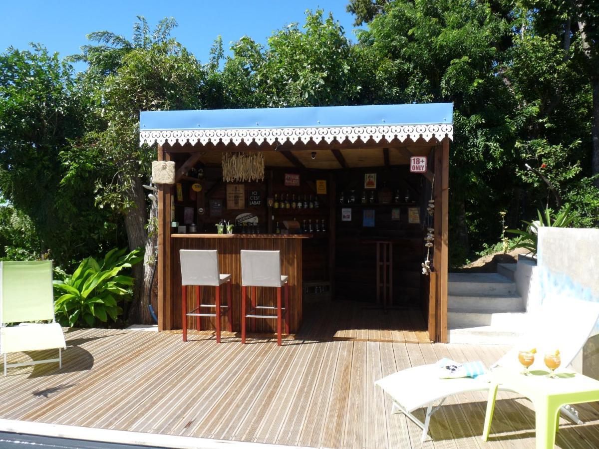 Bungalow La Tortue Bleue Bouillante Esterno foto