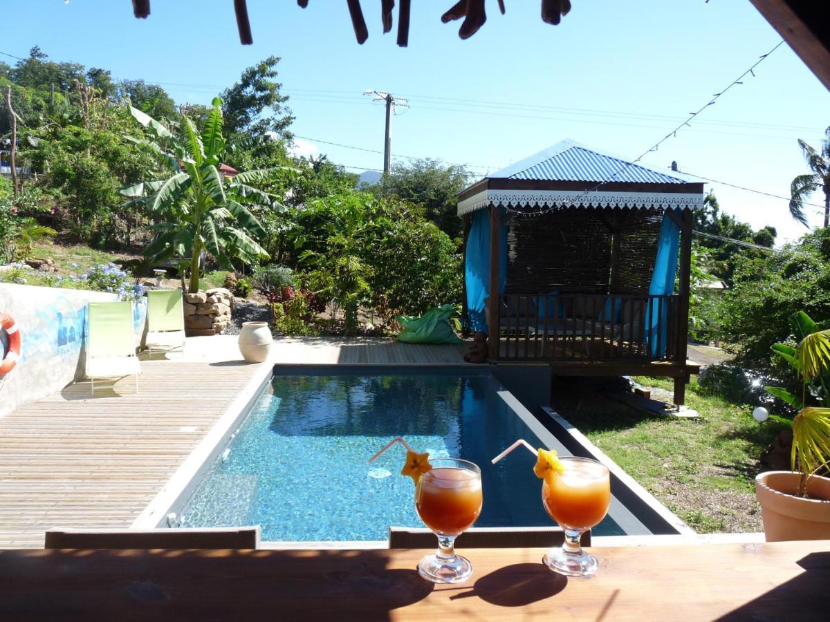 Bungalow La Tortue Bleue Bouillante Esterno foto