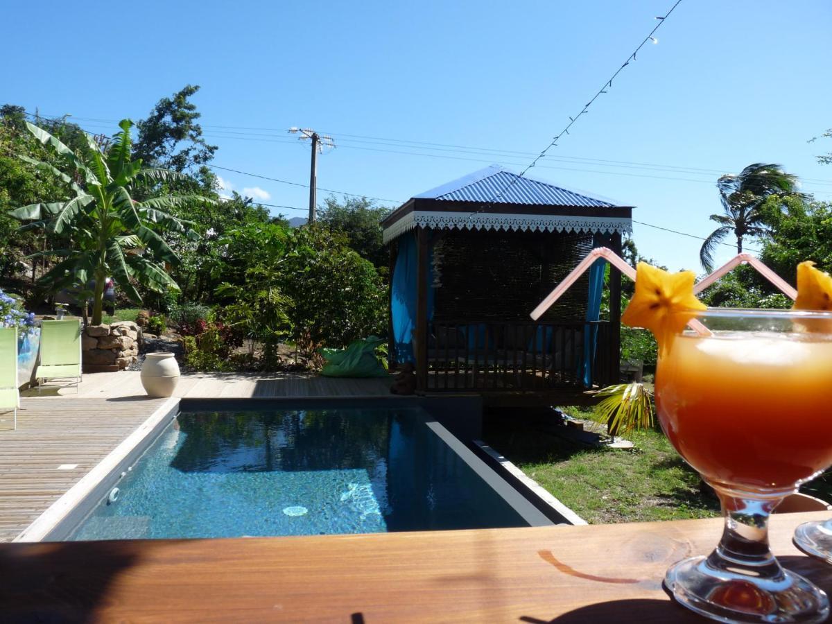 Bungalow La Tortue Bleue Bouillante Esterno foto