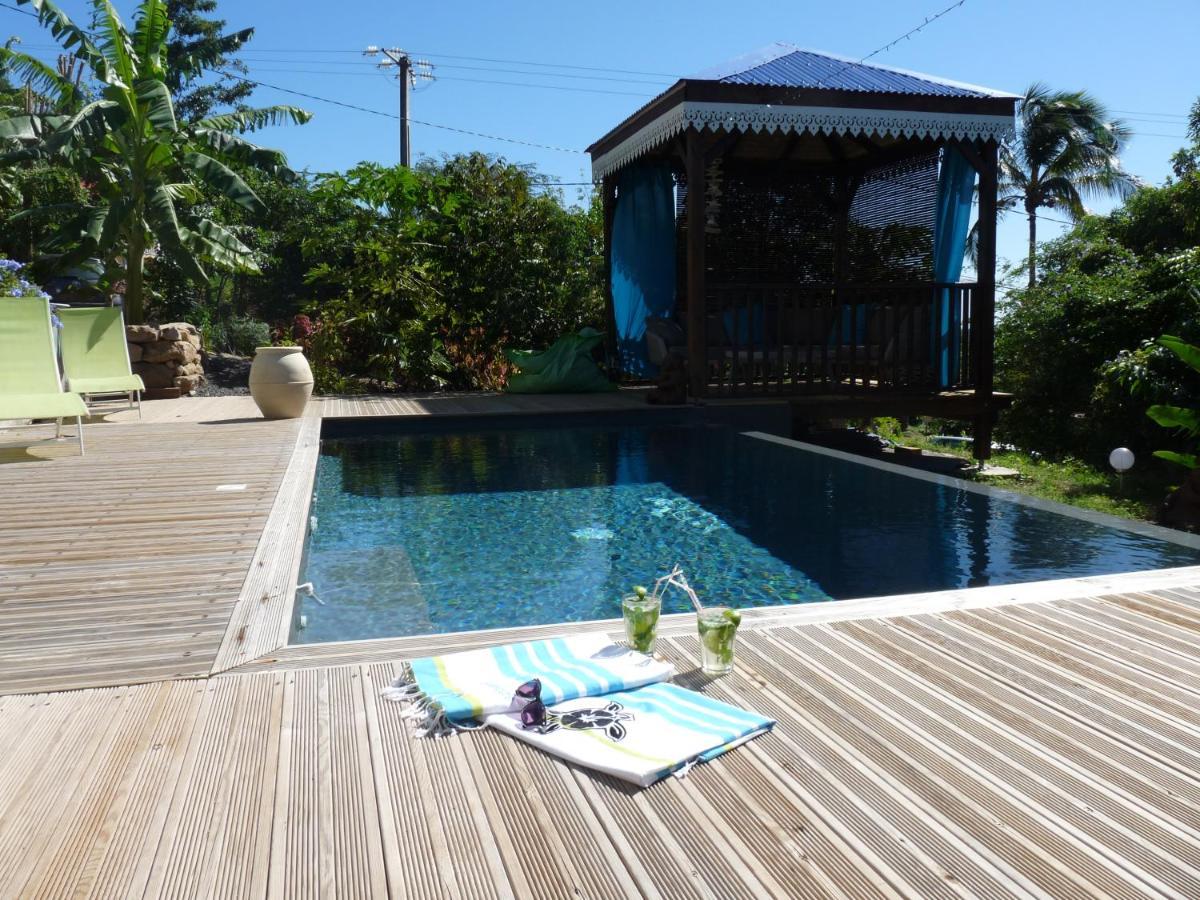 Bungalow La Tortue Bleue Bouillante Esterno foto
