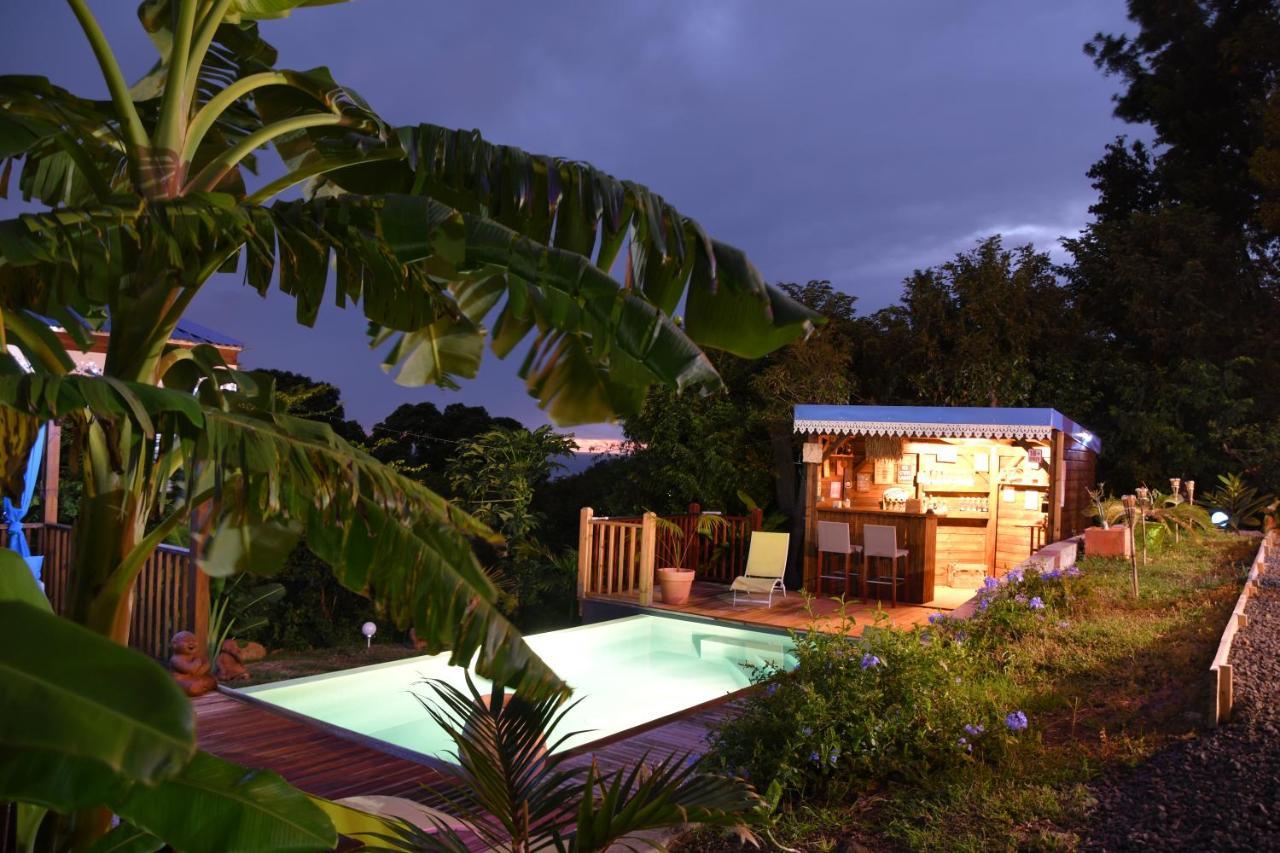 Bungalow La Tortue Bleue Bouillante Esterno foto