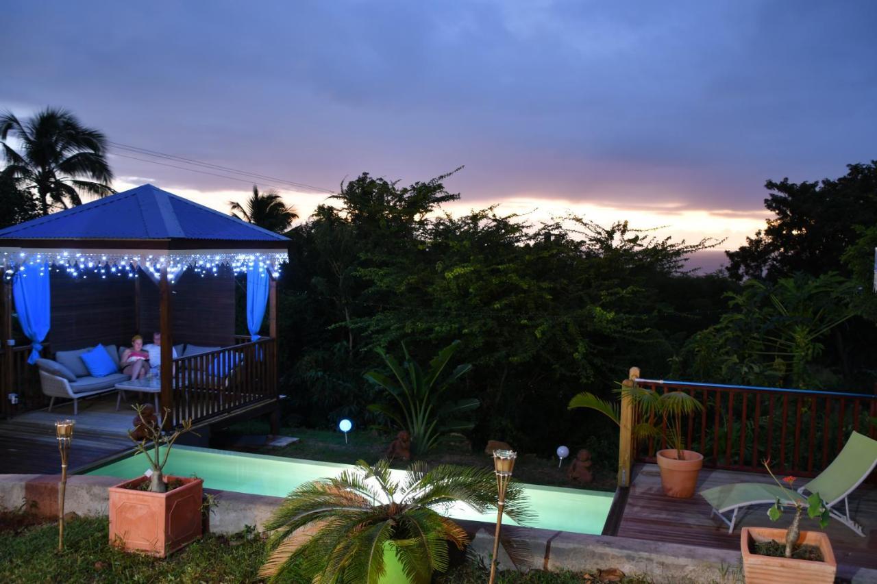 Bungalow La Tortue Bleue Bouillante Esterno foto